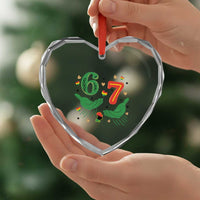 67 Meme Black History Month Heart Crystal Glass Ornament African American Gift