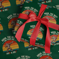 67 New Year Wrapping Paper Roll Funny Six Seven Bruh Bigfoot Meme - Wonder Print Shop