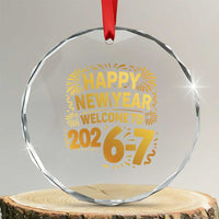 67 New Years Eve Crystal Glass Ornament Funny Six Seven 2026 Meme 6 7 Numbers Kid Gen Alpha - Wonder Print Shop