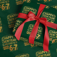 67 New Years Eve Wrapping Paper Roll Funny Six Seven 2026 Meme 6 7 Numbers Kid Gen Alpha - Wonder Print Shop