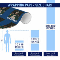 67 Poker Cat Wrapping Paper Roll Funny Six Seven Meme - Wonder Print Shop