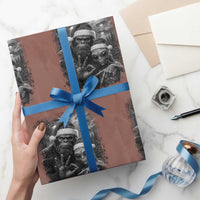 67 Six Seven Bigfoot Christmas Wrapping Paper Roll Sasquatch Ailen Selfie UFO Meme - Wonder Print Shop