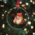 67 Six Seven Christmas Crystal Glass Ornament Santa MAGA Hat Xmas - Wonder Print Shop