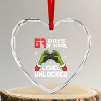 67 Six Seven Christmas Meme Heart Crystal Glass Ornament Funny Elf Hand Video Game Xmas - Wonder Print Shop