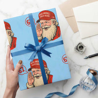 67 Six Seven Christmas Wrapping Paper Roll Santa MAGA Hat Xmas - Wonder Print Shop