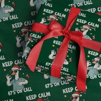 67 Six Seven Goose Nurse Christmas Meme Wrapping Paper Roll - Wonder Print Shop