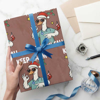 67 Six Seven Goose Nurse Christmas Meme Wrapping Paper Roll - Wonder Print Shop