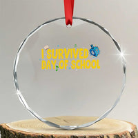 67 Six Seven Meme Crystal Glass Ornament Funny Hanukkah School Days - Wonder Print Shop