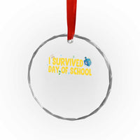 67 Six Seven Meme Crystal Glass Ornament Funny Hanukkah School Days - Wonder Print Shop