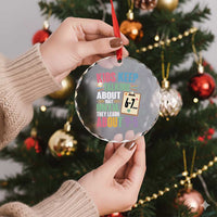 67 Six Seven Meme Crystal Glass Ornament Kids Keep Talking About 6-7 Wait Until They Learn 9-5 - Wonder Print Shop