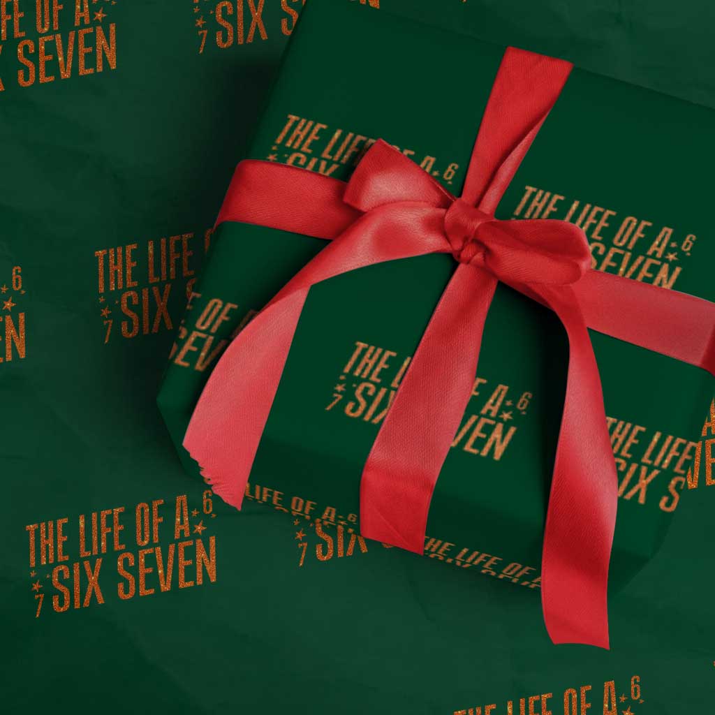 67 Six Seven Meme Wrapping Paper Roll - Wonder Print Shop
