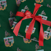 67 Six Seven Meme Wrapping Paper Roll Funny Dirt Bike Motocross Ice Cream Drip - Wonder Print Shop