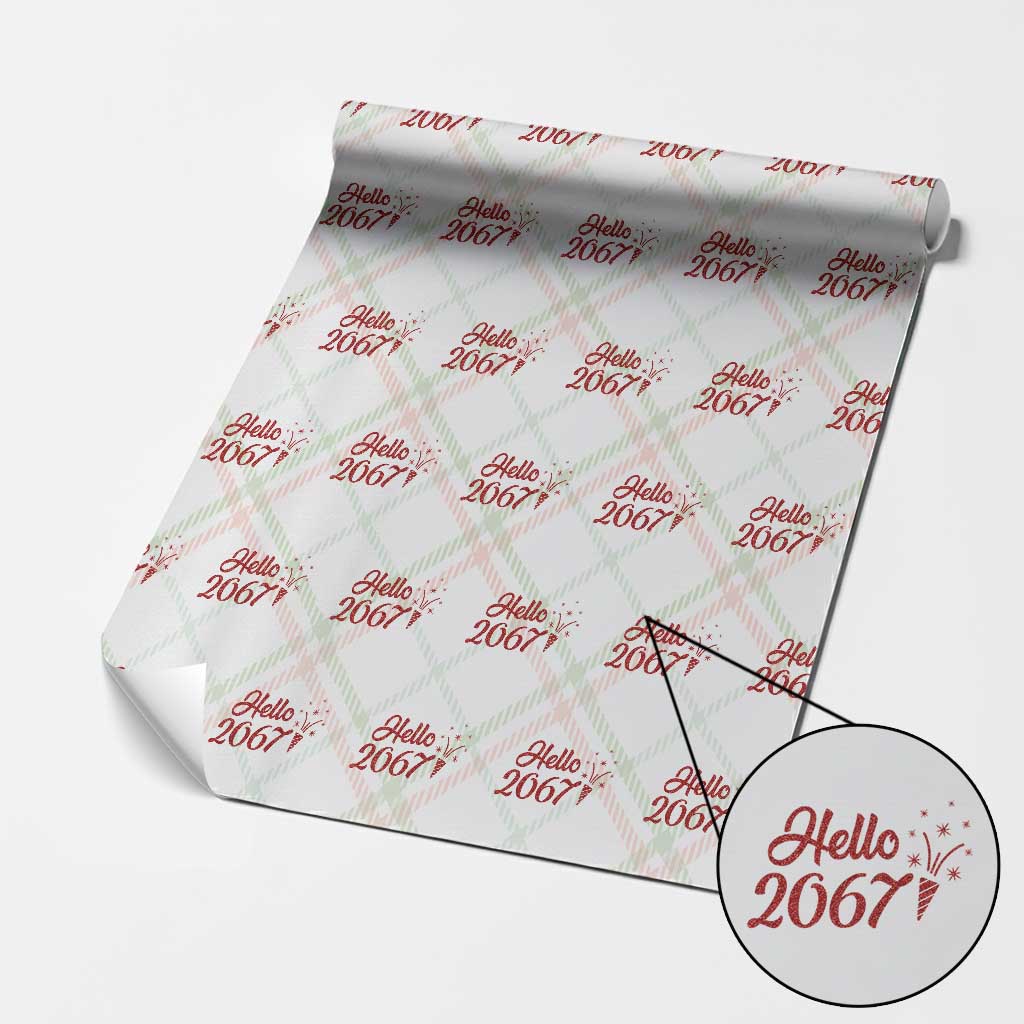 67 Six Seven Meme Wrapping Paper Roll New Year 2026 - Wonder Print Shop