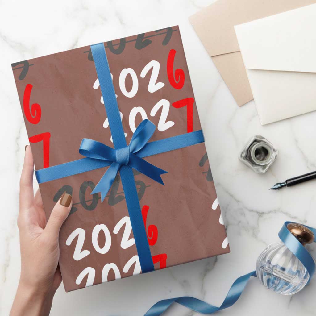 67 Six Seven Meme Wrapping Paper Roll New Year 2026 Gen Alpha Slang - Wonder Print Shop
