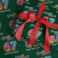 67 Six Seven Meme Wrapping Paper Roll New Year 2026 Ice Cream Drip - Wonder Print Shop