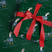 67 Six Seven Silly Goose Hanukkah Meme Wrapping Paper Roll Happy Honkukkah - Wonder Print Shop