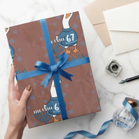 67 Six Seven Silly Goose Hanukkah Meme Wrapping Paper Roll Happy Honkukkah - Wonder Print Shop