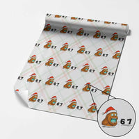 67 Six Seven Wrapping Paper Roll Funny Bigfoot Christmas - Wonder Print Shop