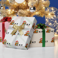 67 Six Seven Wrapping Paper Roll Funny Bigfoot Christmas - Wonder Print Shop