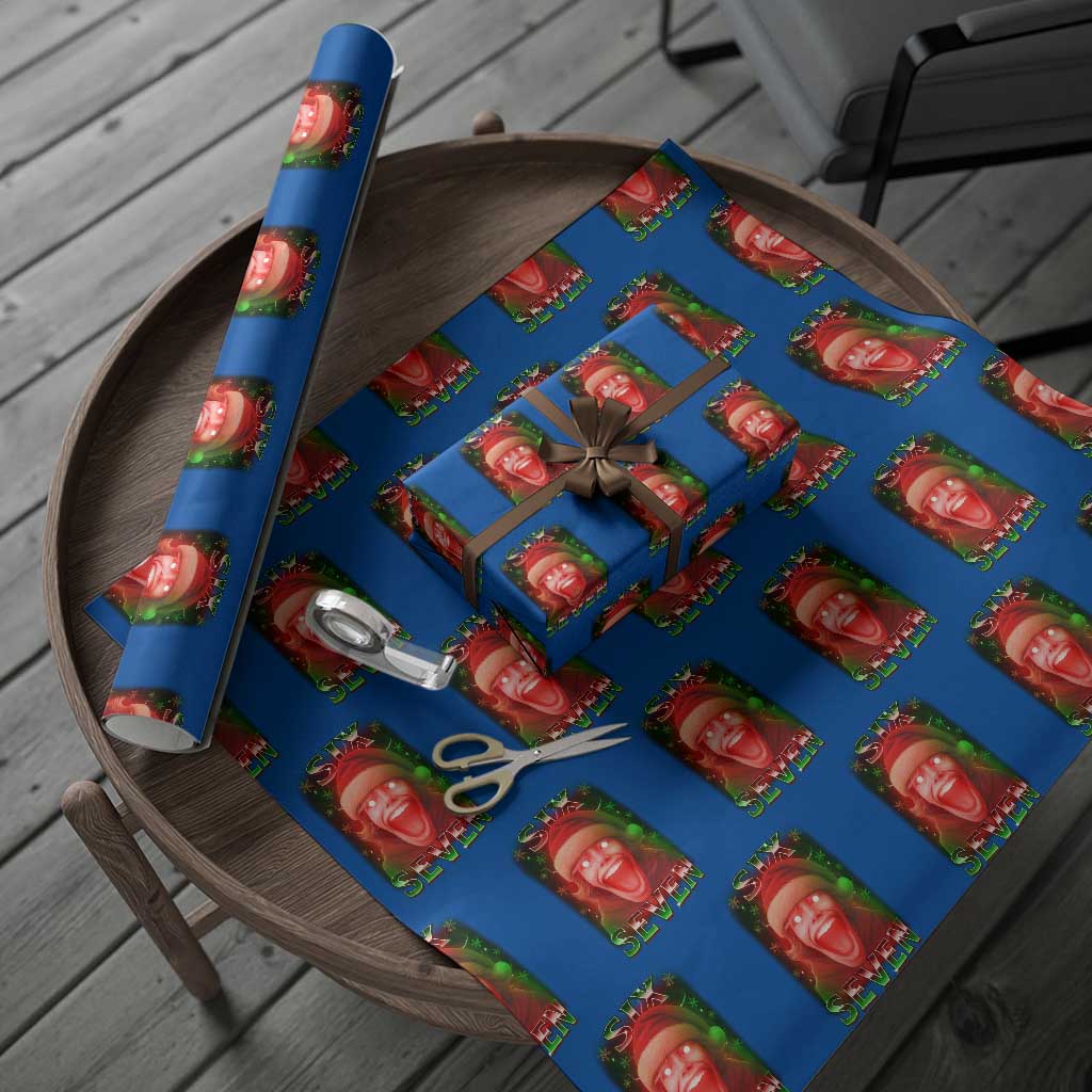 67 Six Seven Xmas Meme Wrapping Paper Roll The Mason 67 Kid Gen Alpha Slang - Wonder Print Shop