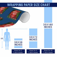 67 Six Seven Xmas Meme Wrapping Paper Roll The Mason 67 Kid Gen Alpha Slang - Wonder Print Shop