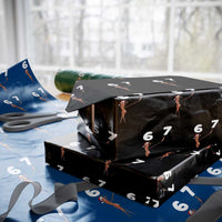 67 Six Seven Xmas Wrapping Paper Roll Marcus The Worm Meme - Wonder Print Shop