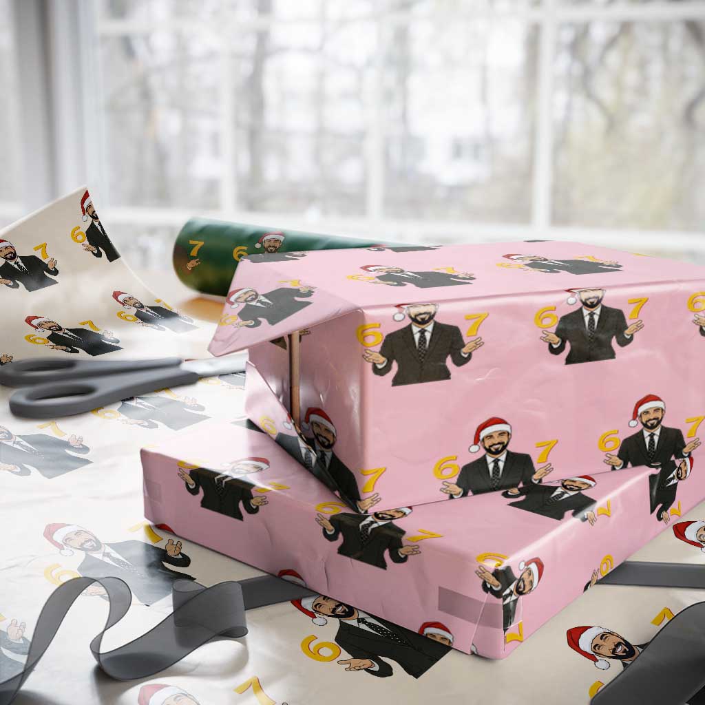 67 Six Seven Zohran Mamdani Christmas Wrapping Paper Roll - Wonder Print Shop