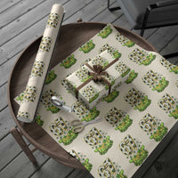 67 Soccer St Patricks Day Wrapping Paper Roll Funny Six Seven Gen Alpha Meme Drip