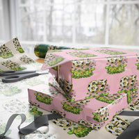 67 Soccer St Patricks Day Wrapping Paper Roll Funny Six Seven Gen Alpha Meme Drip