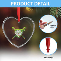 67 St Patricks Day Heart Crystal Glass Ornament Funny Six Seven Baseball Sport Party Meme