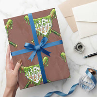 67 St Patricks Day Wrapping Paper Roll Funny Six Seven Baseball Sport Party Meme