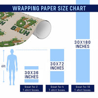 67 St Patricks Day Wrapping Paper Roll Funny Six Seven Bruh Meme
