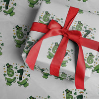 67 St Patricks Day Wrapping Paper Roll Funny Six Seven Hands Meme