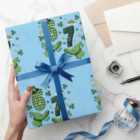 67 St Patricks Day Wrapping Paper Roll Funny Six Seven Hands Meme