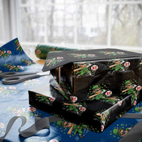 67 St Patricks Day Wrapping Paper Roll Funny Six Seven Leprechaun Playing Baseball Meme