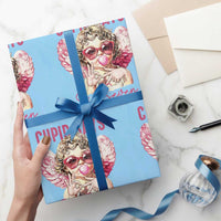 67 Valetines Wrapping Paper Roll Funny Cupid Says Six Seven - Wonder Print Shop