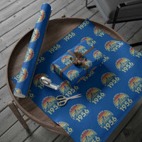 70th Birthday Wrapping Paper Roll Vintage 1956 Limited Edition 70 Year Old Gift