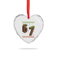 7th Birthday I Was 6 Now Im 7 Heart Crystal Glass Ornament Unlocked 67 Boys Kids Youth