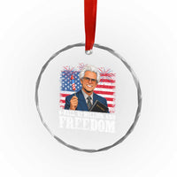 8 Ball 2 Million Dollars And Freedom Crystal Glass Ornament Billy Meme Baby 4th of July