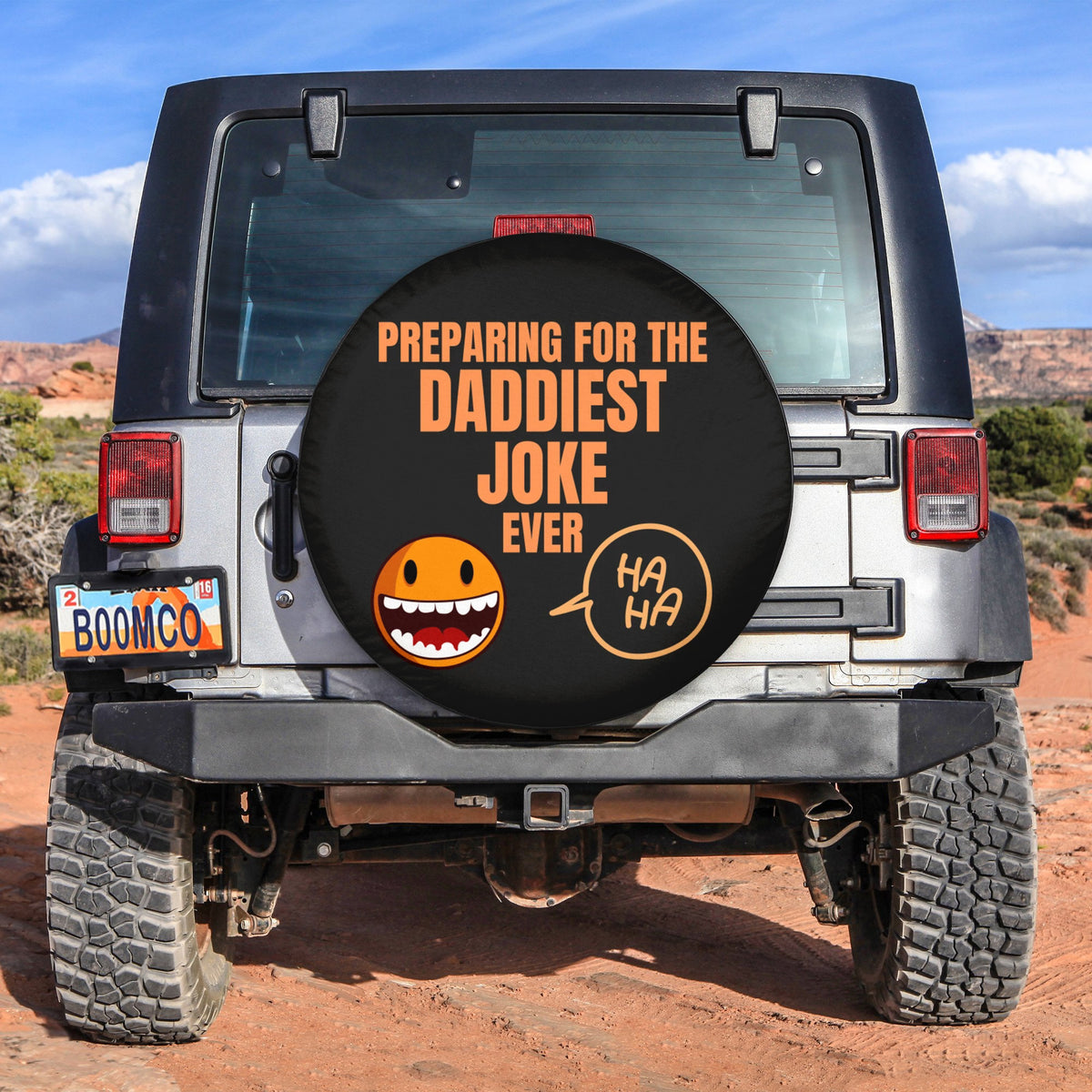 Father's Day Tire Covers - Preparing For The Daddiest Joke Ever Spare Tire Cover NO.83 LT8 - Wonder Print Shop