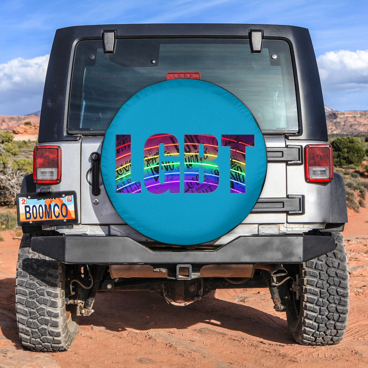 LGBT Tire Covers - LGBT Love Right Pride Spare Tire Cover NO.18 LT8 - Wonder Print Shop