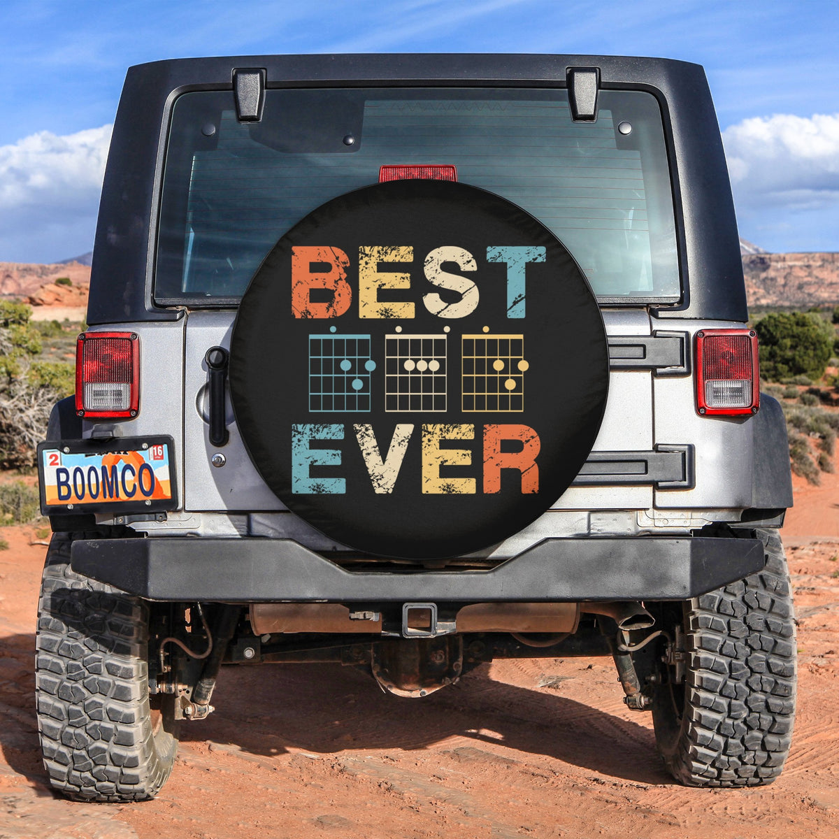 Father's Day Tire Covers - Best Dad Ever Spare Tire Cover NO.89 LT8 - Wonder Print Shop
