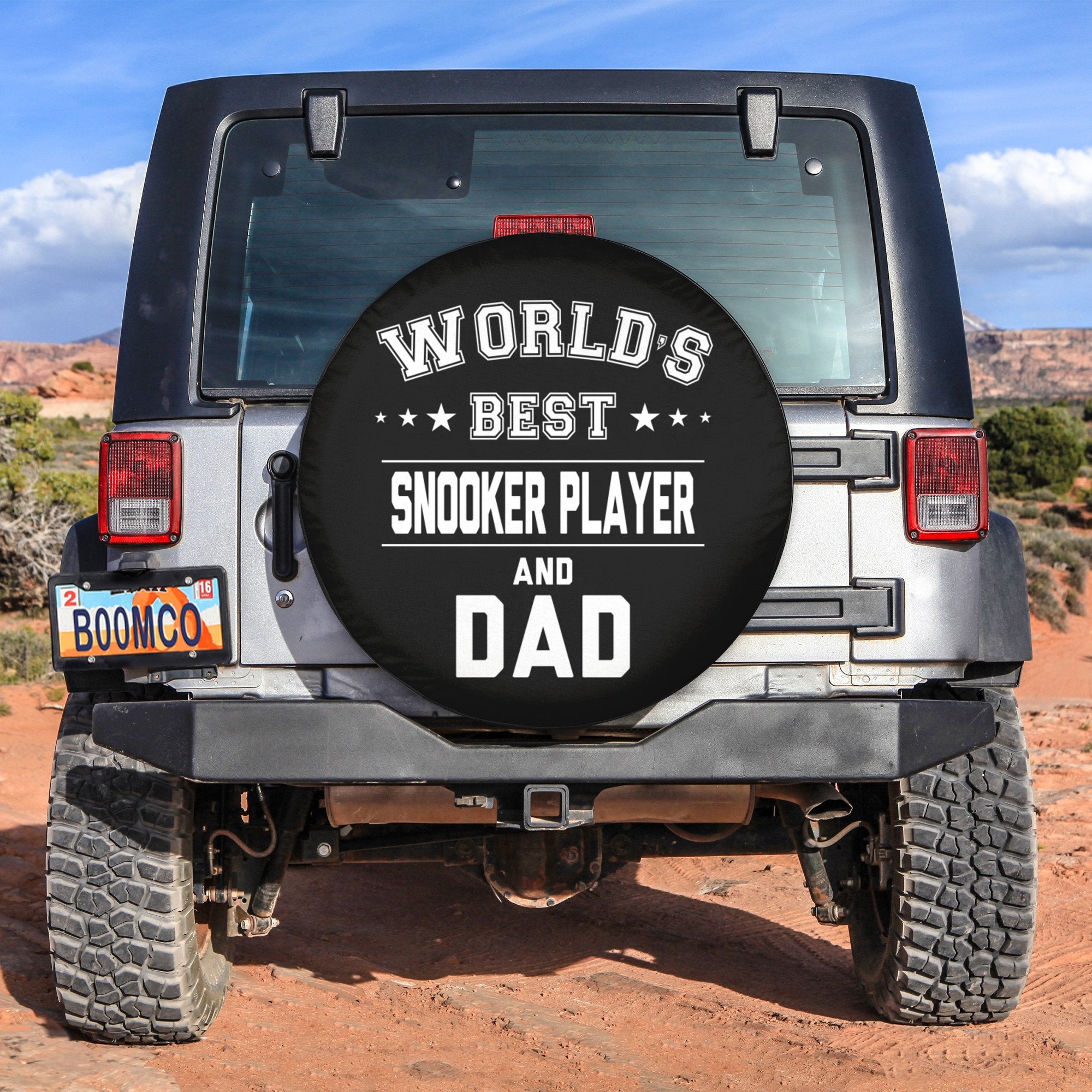 Father's Day Tire Covers - World's Best Snooker Player And Dad Spare Tire Cover NO.9 LT8 - Wonder Print Shop