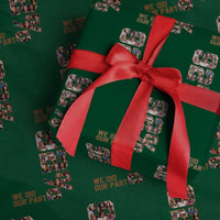 92 Percent Black Woman Power Wrapping Paper Roll 92 Percent Melanin Girls - Wonder Print Shop