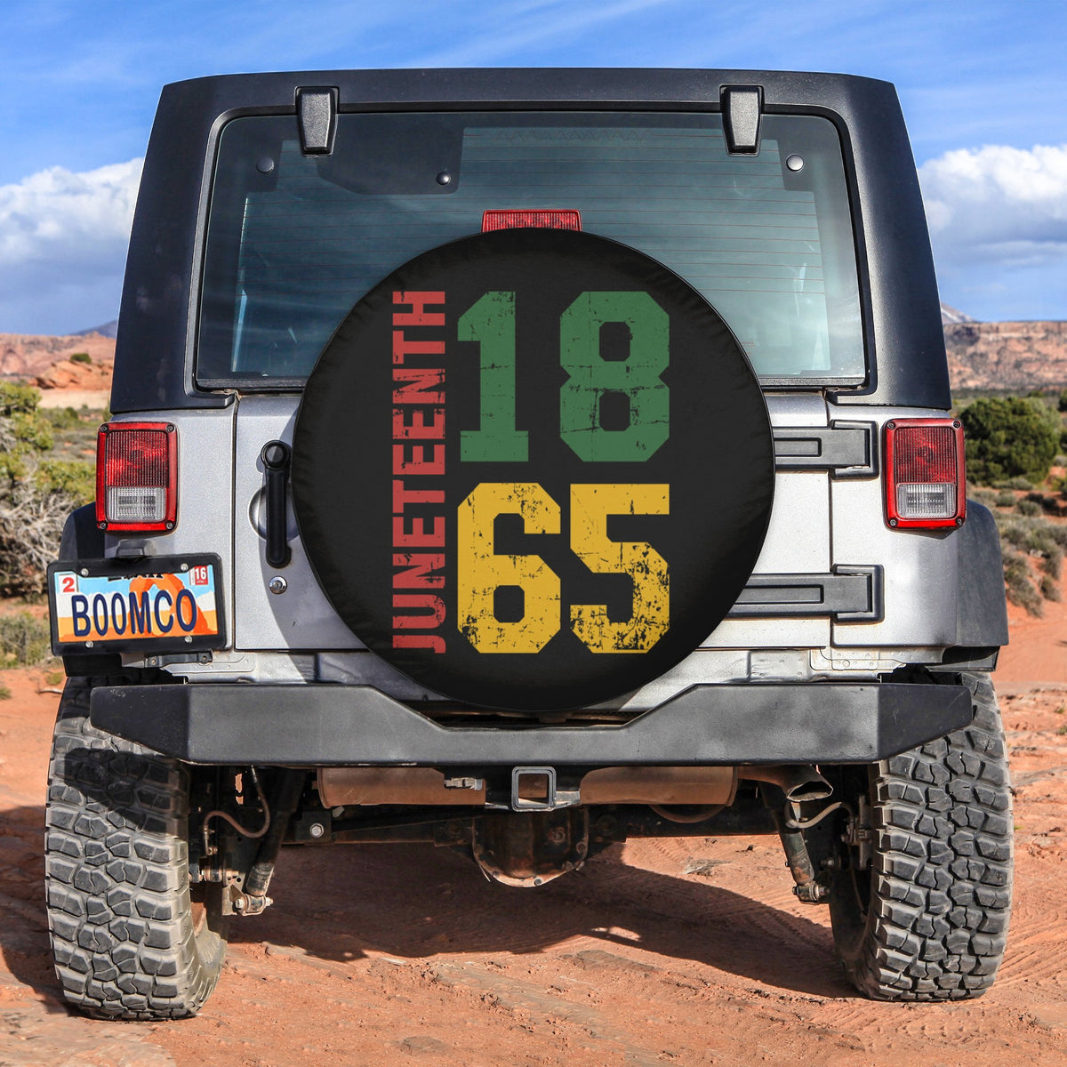 African Tire Covers - Juneteenth Spare Tire Cover Juneteenth 1865 NO.96 LT8 - Wonder Print Shop