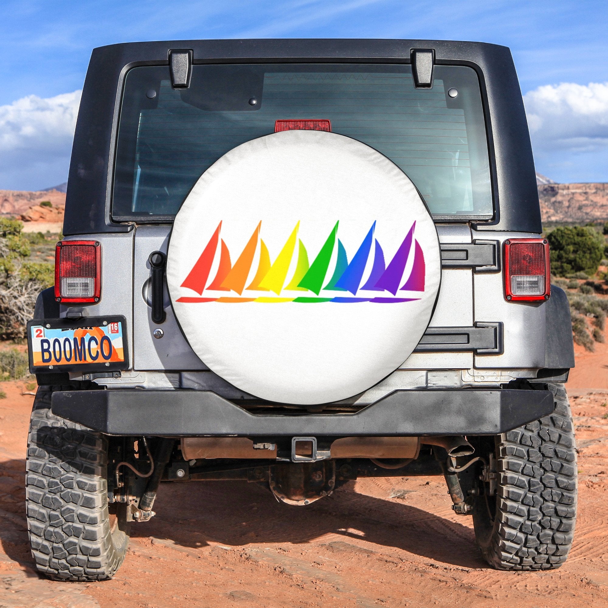 LGBT Tire Covers - Sailor's Pride Spare Tire Cover NO.34 LT8 - Wonder Print Shop