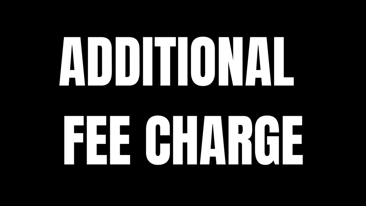 ADDITIONAL FEE - WP16516 - CHANGE SIZE