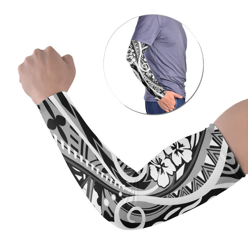 plumeria-polynesian-arm-sleeve-set-of-2-trending-black