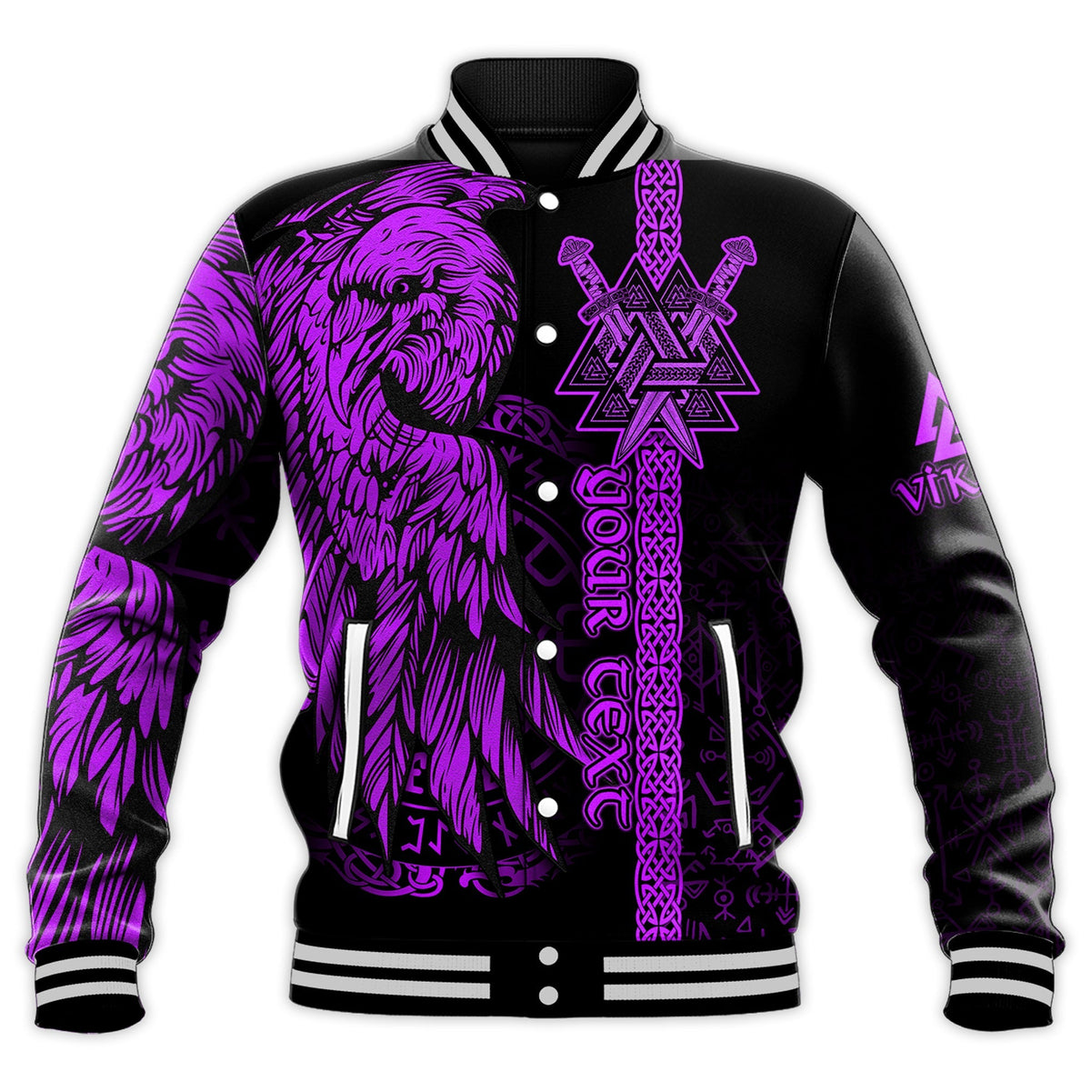 custom-viking-baseball-jacket-valknut-raven-symbol-celtic-vegvisir-purple-color