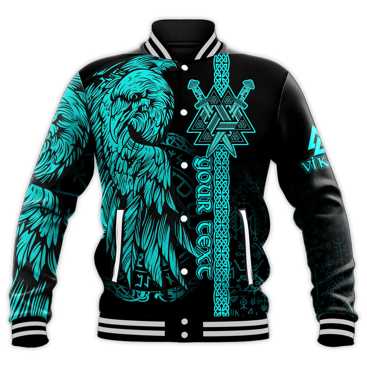 custom-viking-baseball-jacket-valknut-raven-symbol-celtic-vegvisir-cyan-color